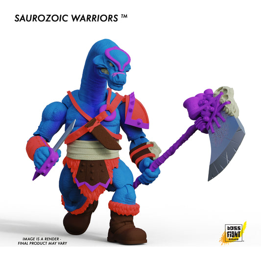 Saurozoic Warriors: Range Brakhion 6-Inch Scale Action Figure